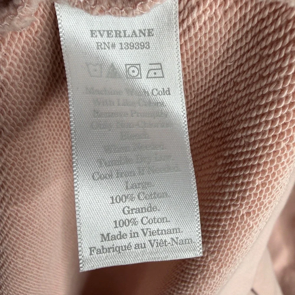 Everlane Long Sleeve Sweater Dress size Large‎ Pink - Picture 3 of 8
